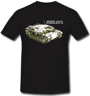 Sturmgeschütz 3 Ostfront WH XX Panzer T Shirt *427