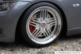 BMW 3er E92 Coupe Alpina Umbau Tuning 1:18 KL echt Alufelgen