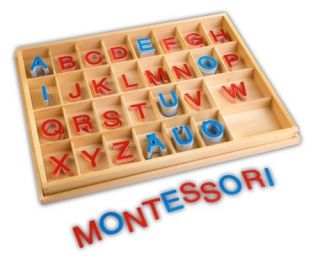 Bewegliches Alphabet Großbuchstaben   Montessori