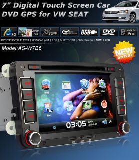 Car DVD GPS VW SEAT SKODA PASSAT TIGUAN TOURAN EOS CADDY GOLF 5 6 T5