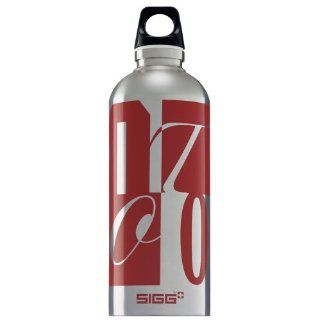 Sigg Trinkflasche Red, brushed, 0.5 l Sport & Freizeit