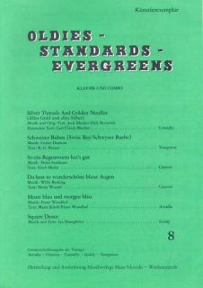 Oldies   Standards   Evergreens. 8   Klavier + Combo