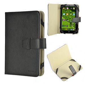 Schwarz Tasche Case cover Hülle Etui für 7 Zoll ePad aPad Android
