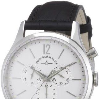 Zeno Watch Basel Herren Armbanduhr XL Quarz Analog Leder 6564 5030Q i2