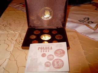 Pattern Proba Polen Polska 2004 mit Etui Euro mit Papst M_455