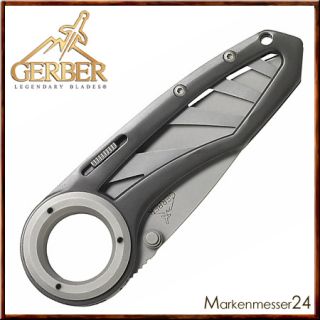 Gerber Design Messer Aluminumheft und Gürtelclip 440 A