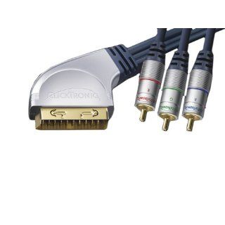 Clicktronic HC 401 100 Scart/RGB Adapter Kabel 1 m 