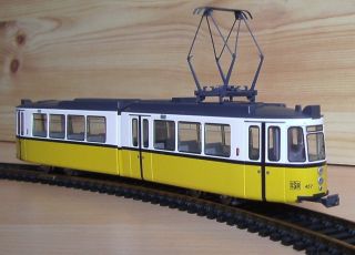 Straßenbahn Stuttgart / Nordhausen GT4 457 der SSB   Gleichstrom in