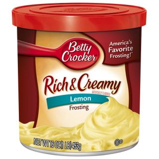 Betty Crocker Rich & Creamy   Lemon Frosting (453g) (0.99 Euro pro