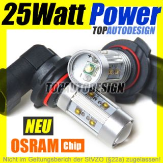 25 Watt Xenon LED Nebelscheinwerfer HB4  VW Passat B6 3C ** OSRAM