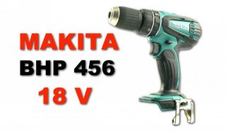 Makita BHP 456 18 V Akku Schlagbohrschrauber Solo nur das Gerät RFE