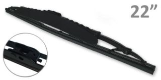 22 Driver side blade  Includes fitting adaptors for Hooked, Side pin