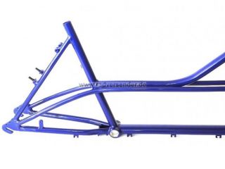 Rahmen Tandem Tandemrahmen Fahrradrahmen blau