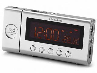 Projektion Uhrenradio Radiowecker Dual Alarm Helligkeitsregler Uhr