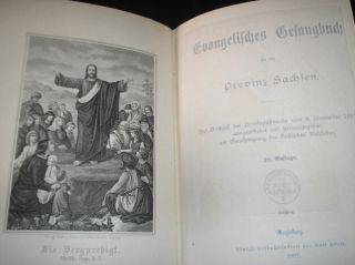 Evangelisches Gesangbuch für die Provinz Sachsen, Magdeburg, 1901