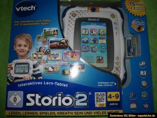Vtech Storio 2 Lern Tablet für Kinder (Farbe blau)Neu & OVP