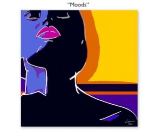 MOORE Moods, ArtPainting, Original, 2012,100 x 100cm