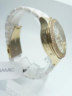 DKNY Keramik Uhr Uhren Damenuhr Armbanduhr Chrono statt 275 EUR NY4986