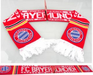 FCB Bayern München Schal Strickschal Fanschal Fanscarf Scarf NEU