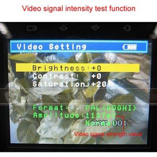 CCTV Tester Testmonitor Signalstärke RS485 DC12V’’ LCD 960