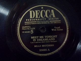 BROTHERS Famous Barber Shop Ballads 5 Record Album   Decca No. A 476