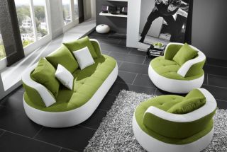 Designer Couch garnitur Astana Wohnlandschaft Eck Sofa Polster bali