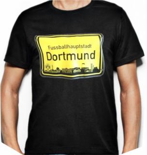 BVB T Shirt Fußballhauptstadt Dortmund Meister 2011 NEU