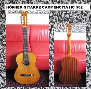 HÖFNER Gitarre CARMENCITA HC502