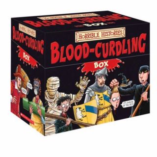Horrible Histories Blood Curdling Box Of 20 Books (Non Fiction)