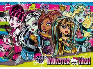 Puzzle 500 Teile  Freakishly Fabulous  Monster High  30119