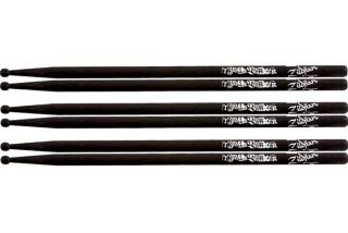 3x Zildjian Travis Barker Black Drum Sticks Drumsticks