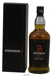 Springbank 10 Years Old 0,7 Ltr 46% whisky whiskey NEU