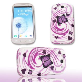 Silikon Case Handy Tasche für Samsung GT i9300 Galaxy S3 / Hülle JS