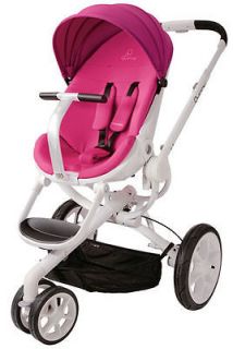 Quinny Moodd Auto Unfold Single Baby Stroller Pink Passion Mood FREE