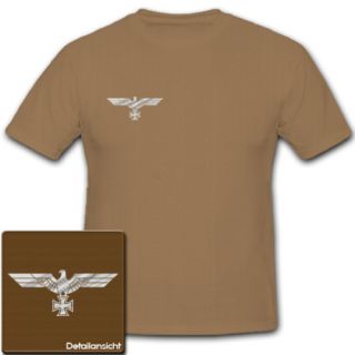 Deutsches Afrikakorps Uniform Adler T Shirt *1195