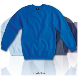 Herren Raglan Rundhals Sweatshirt Pullover S M L XL XXL XXXL 3XL ohne