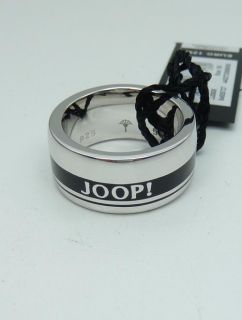 Joop Schmuck Herrenring Silber Ring UVP129 EUR JJ0906 Size 55 Gr.17,5