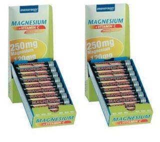 40 x Magnesium Fläschchen / Ampullen Energybody