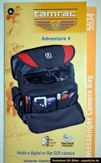 Tamrac Messenger Adventure 4, Fototasche 5534, Camera Bag, unbenützt