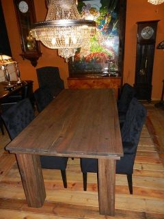 8021 Tisch Esstisch Küchentisch massiv Holz Eiche 2,00 m x 1,00 m