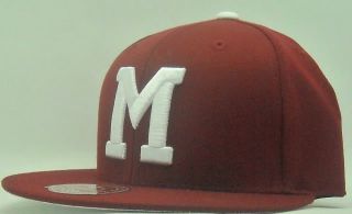 MITCHELL AND NESS MONTREAL MAROONS CANADIENS NHL FITTED HAT HOCKEY CAP