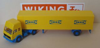Wiking 544/1 Mercedes 1619S Koff.Sattelzug / IKEA