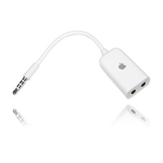 Durch das Apple Y Kabel können Sie zwei 3,5mm Klinker Kopfhörer an