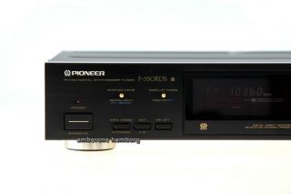 High End Tuner Pioneer F 550 RDS