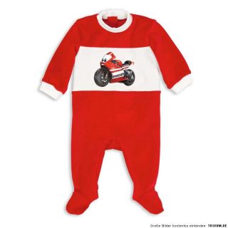 DUCATI CORSE ´12 Baby Schlafanzug Strampler Sleepsuit Nicki NEU 2012