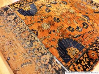 Antiker alter US Sarough Carpet Orient Teppich Tappeto Tapis Rug Kazak