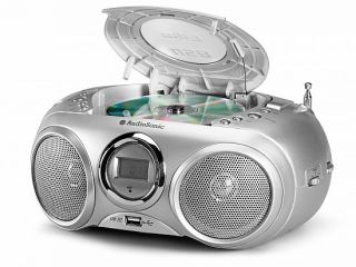 Radiorecorder CD MP3 Player Radio USB Wiedergabe NEU AudioSonic CD 571