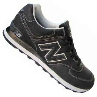 New Balance ML 574 BK Leather Kult Sneaker 161885 (black 8) 2011 44,5