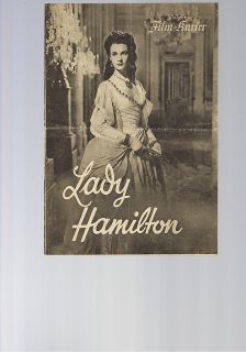 Ill. Film Kurier Nr. 566 Lady Hamilton (Vivien Leigh)