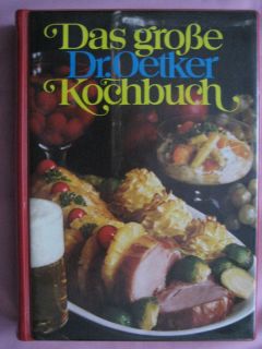 Das Grosse Dr Oetker Kochbuch mit 572 Seiten 1963 Top Zustand seltene